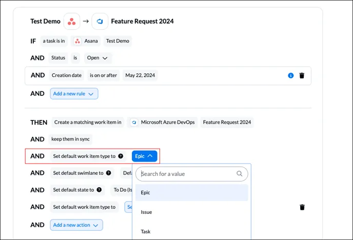 ADO Set 1 Work Item Type