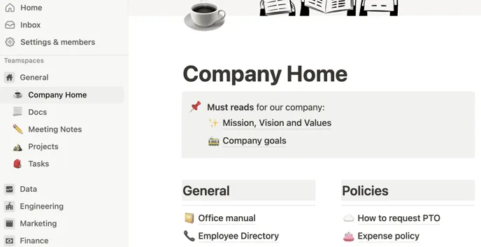 notion overview screenshot