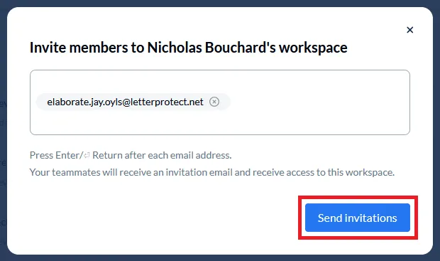 add people to workspace 3