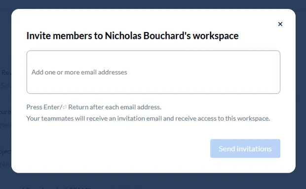add people to workspace 2