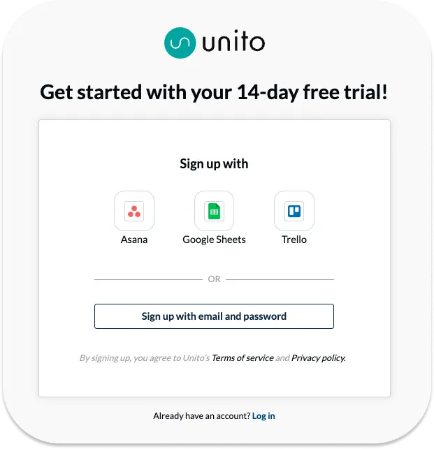 Sign Up